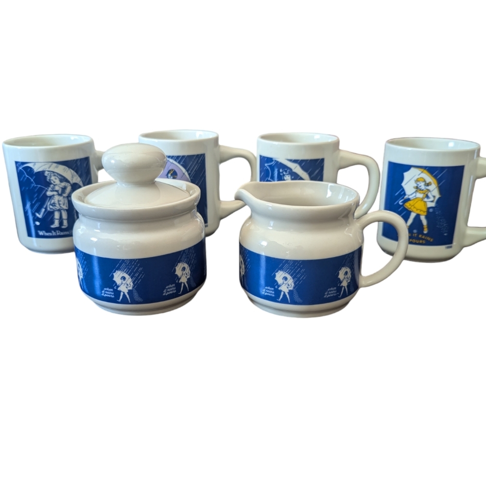 Vintage Morton's Salt Girl Set - Picture 3 of 10